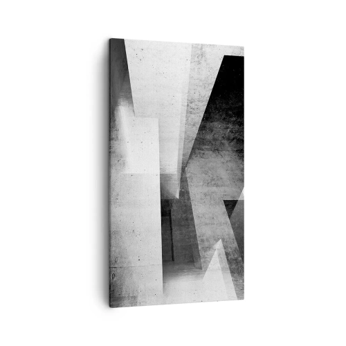 Cuadro sobre lienzo - Impresión de Imagen - La estructura del espacio - 45x80 cm