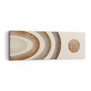 Cuadro sobre lienzo - Impresión de Imagen - En otro mundo - 90x30 cm