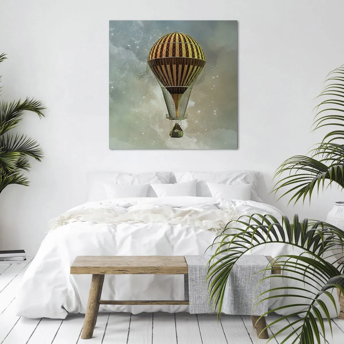 Cuadro sobre lienzo - Impresión de Imagen - Vuelos pioneros - 50x50 cm