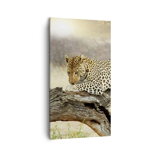 Cuadro sobre lienzo - Impresión de Imagen - Voy por mi cuenta - 45x80 cm