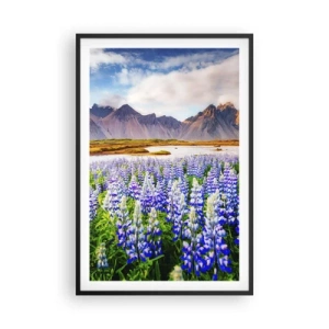 Póster en marco negro - La fuerza y la severidad junto a la dulzura - 61x91 cm