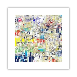 Póster - Simplemente agradable a la vista - 30x30 cm