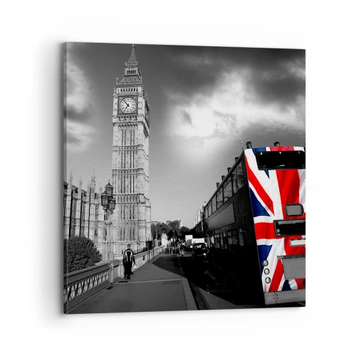 Cuadro sobre lienzo - Impresión de Imagen - Orgullosa y grandiosa - 70x70 cm