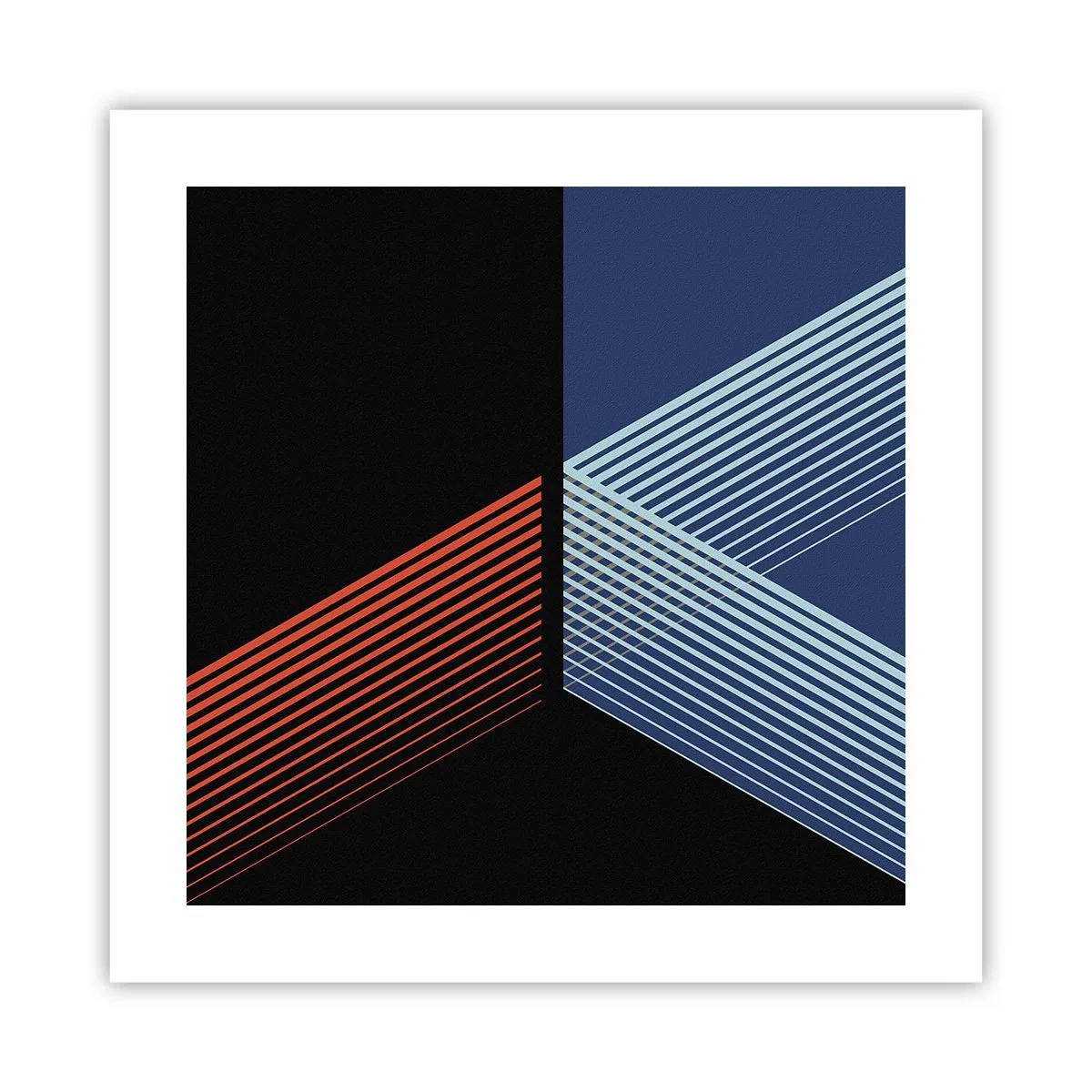 Póster - La rectitud - 40x40 cm
