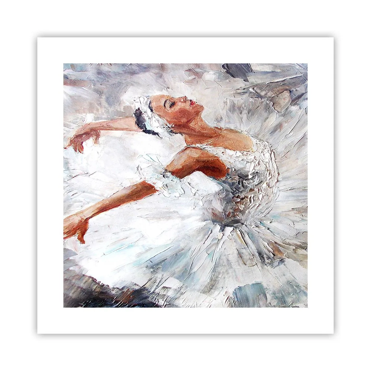 Póster - Suave y ligera - 40x40 cm