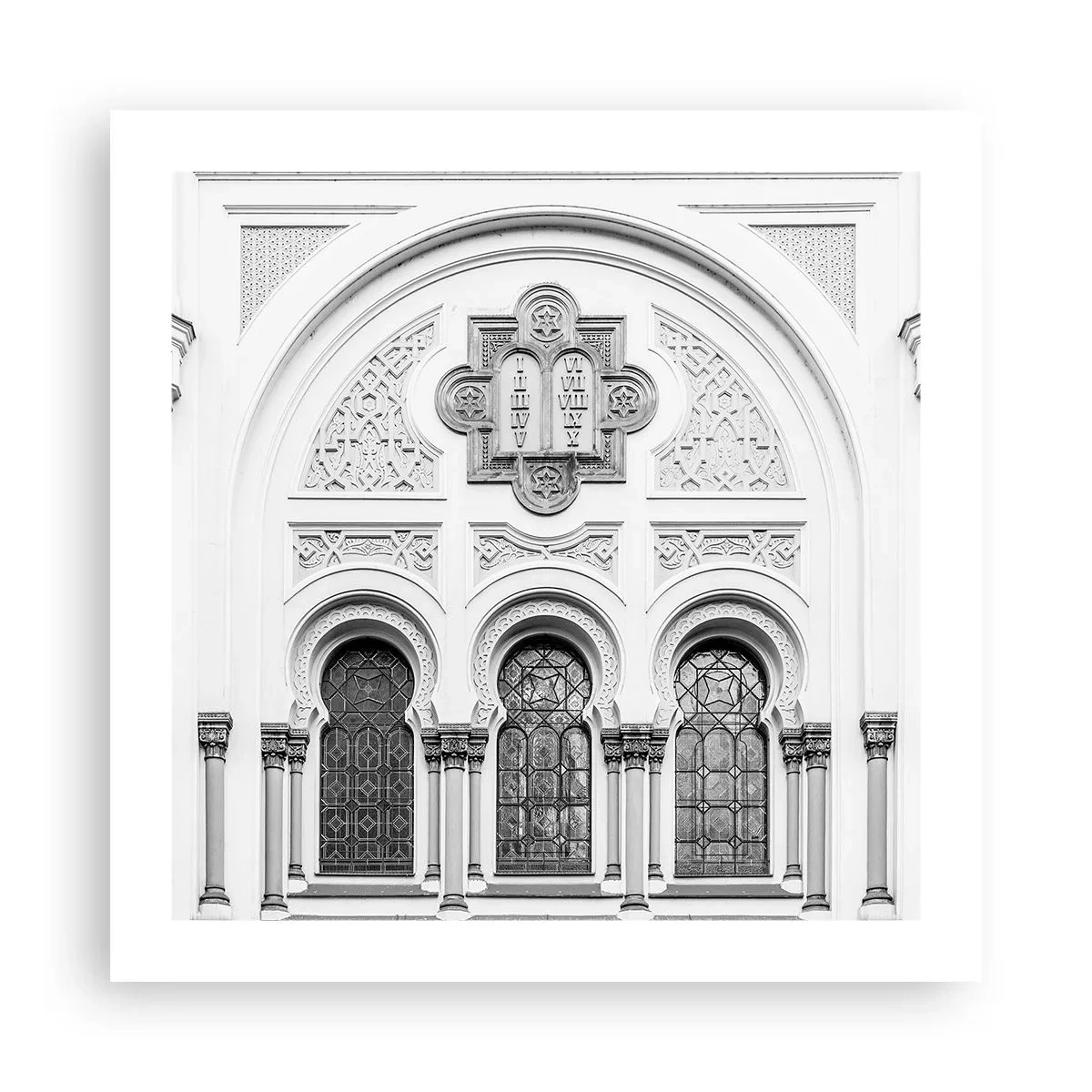 Póster - En la frontera de las culturas - 50x50 cm