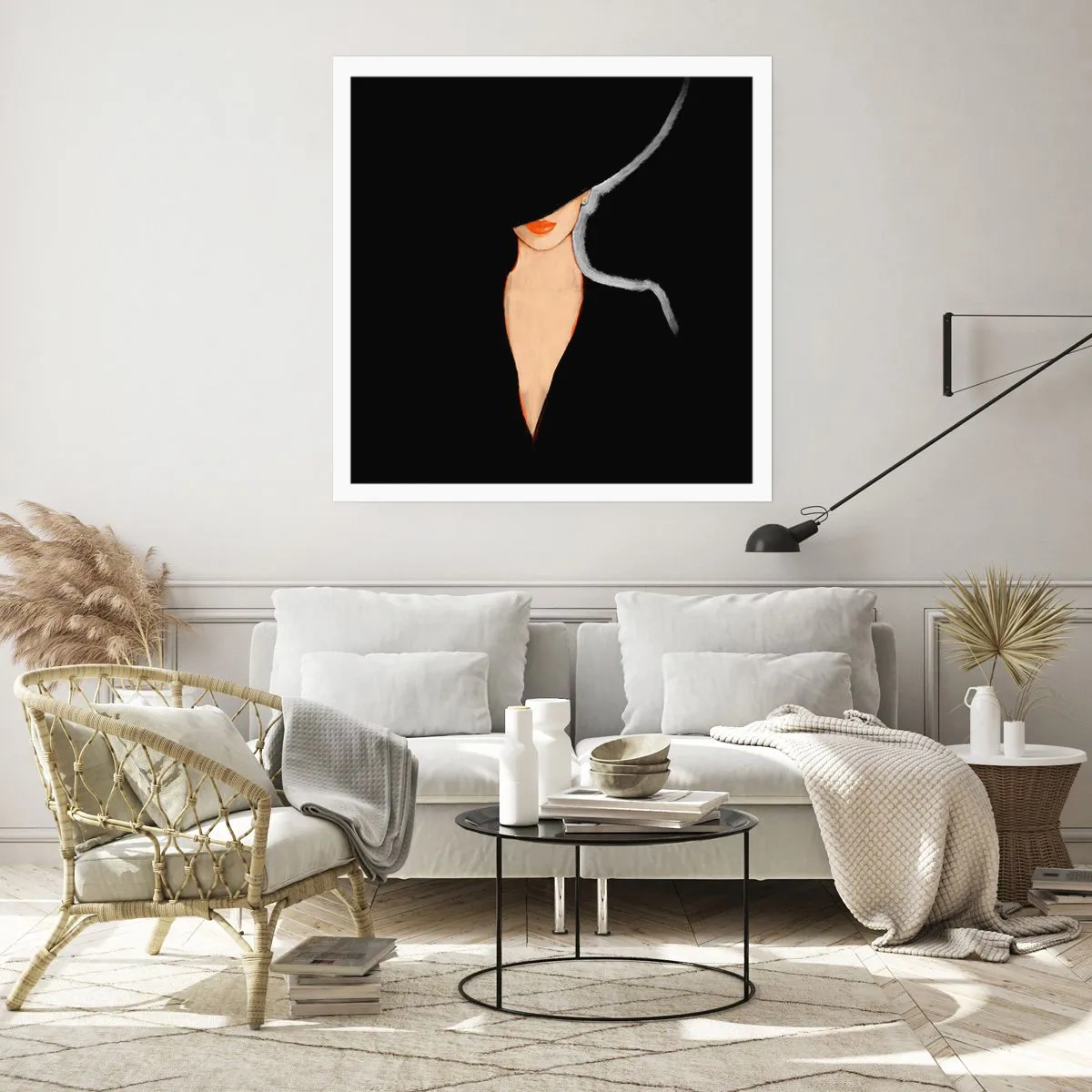 Póster - Elegancia y estilo - 30x30 cm