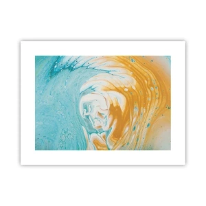 Póster - Remolino pastel - 40x30 cm