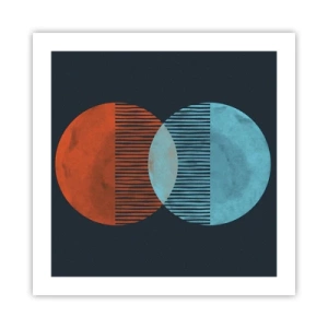 Póster - Fantasía astronómica - 50x50 cm