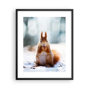 Póster en marco negro - ¿Qué estás mirando? - 40x50 cm