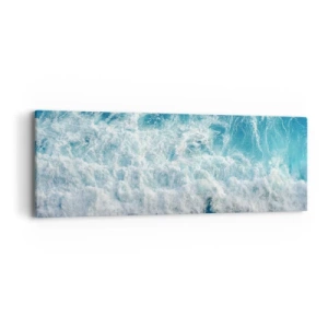 Cuadro sobre lienzo - Impresión de Imagen - Alegre y con mucho brío - 90x30 cm