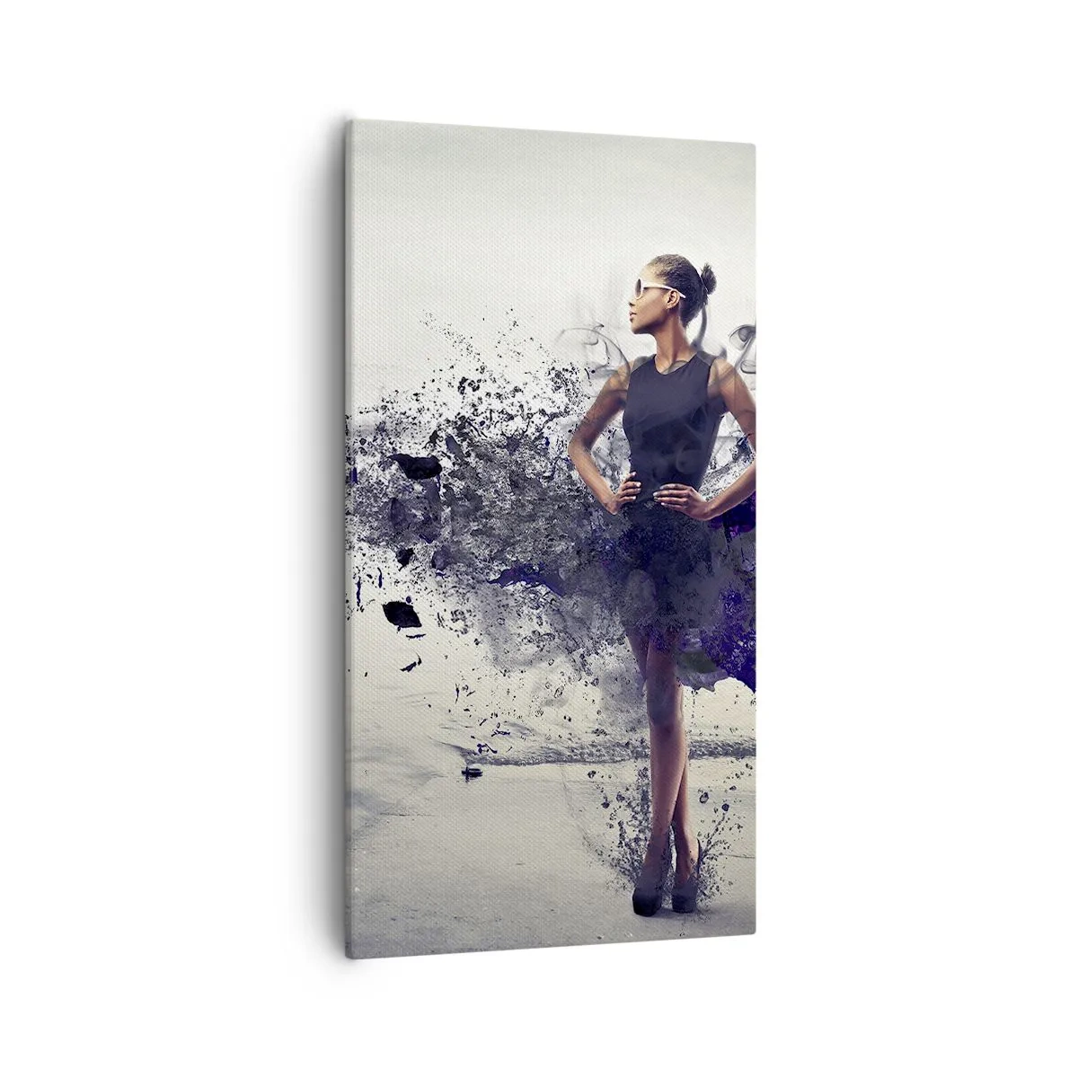 Cuadro sobre lienzo - Impresión de Imagen - Venus africana - 55x100 cm