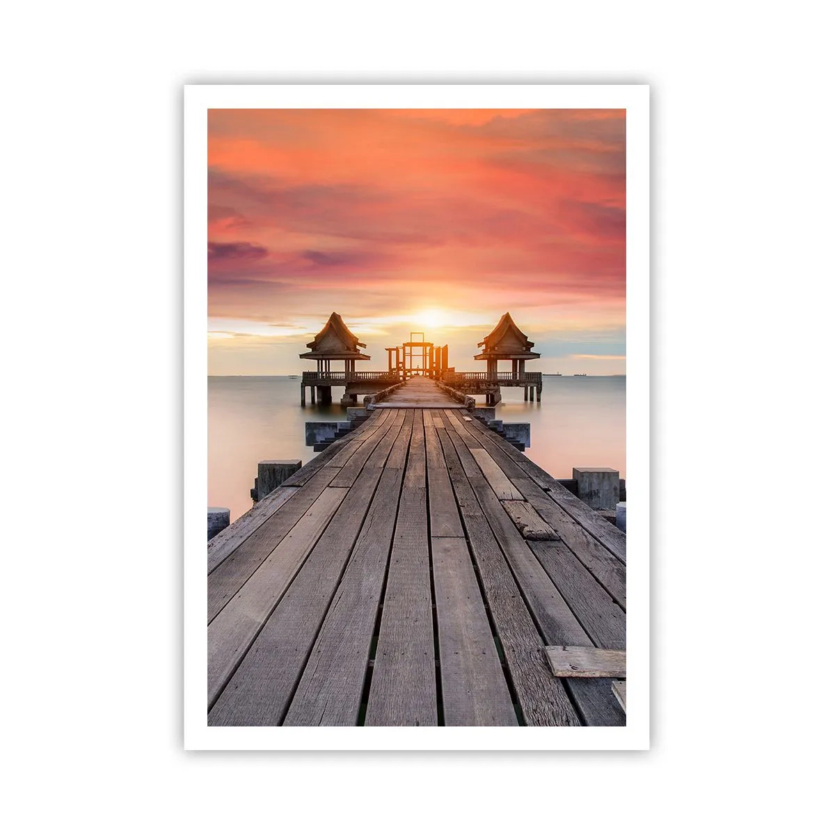 Póster - De este a oeste - 70x100 cm