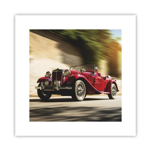 Póster - Hermosa pieza de museo - 30x30 cm