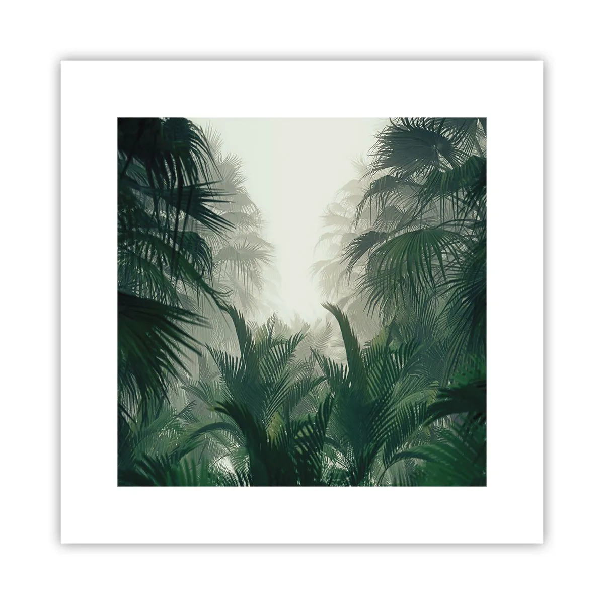 Póster - Misterio tropical - 30x30 cm