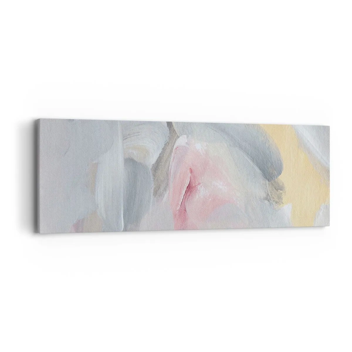 Cuadro sobre lienzo - Impresión de Imagen - En un mundo de colores pastel - 90x30 cm