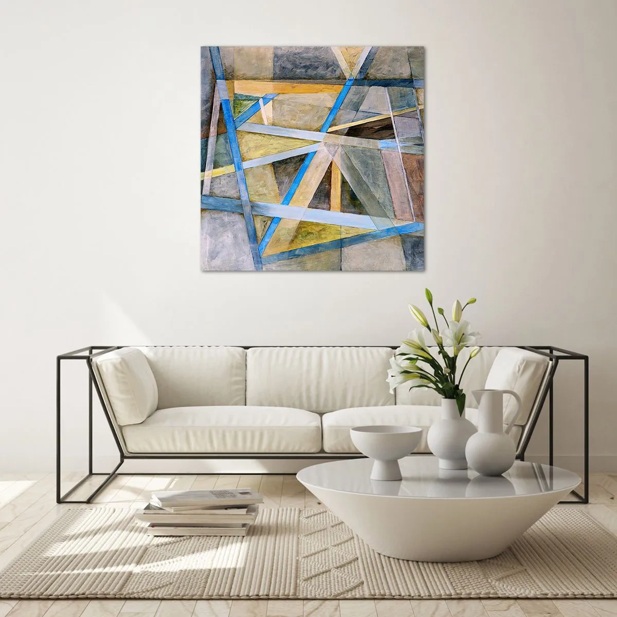 Cuadro sobre vidrio - Impresiones sobre Vidrio - ¿Recto o inclinado? - 50x50 cm