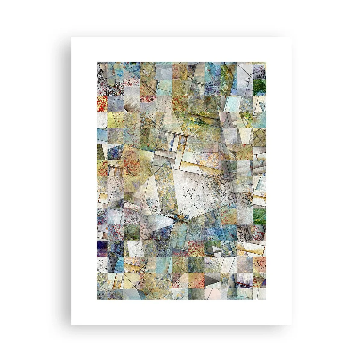 Póster - Remodelación geométrica - 30x40 cm