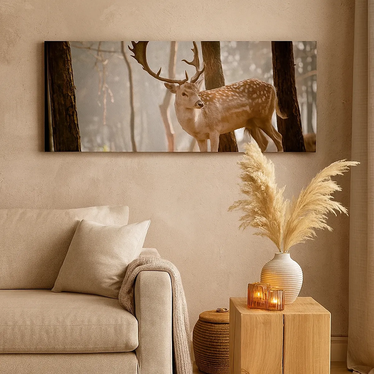 Cuadro sobre lienzo - Impresión de Imagen - La luz de la juventud - 30x30 cm