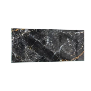Cuadro sobre vidrio - Impresiones sobre Vidrio - La vida interior de la piedra - 100x40 cm