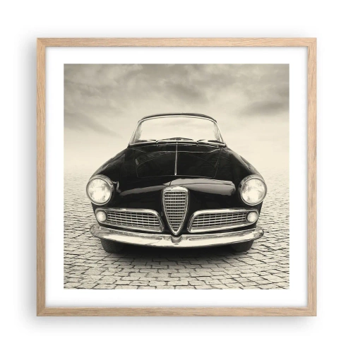 Póster en marco roble claro - ¿Y cómo no quererme? - 50x50 cm