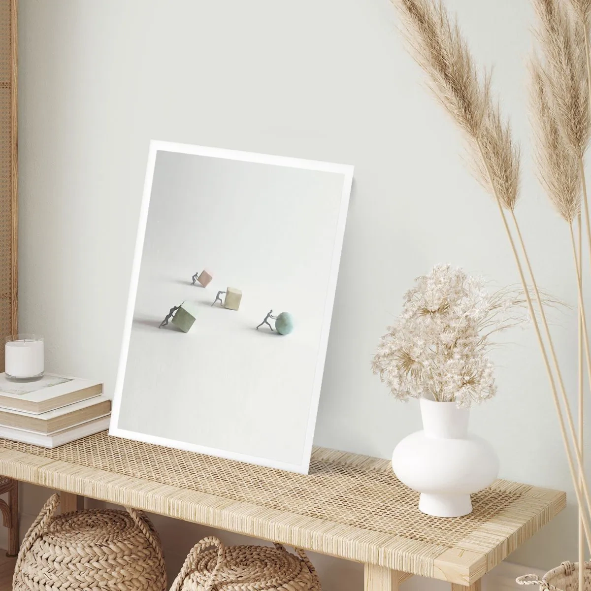 Póster - El avance de la geometría - 61x91 cm