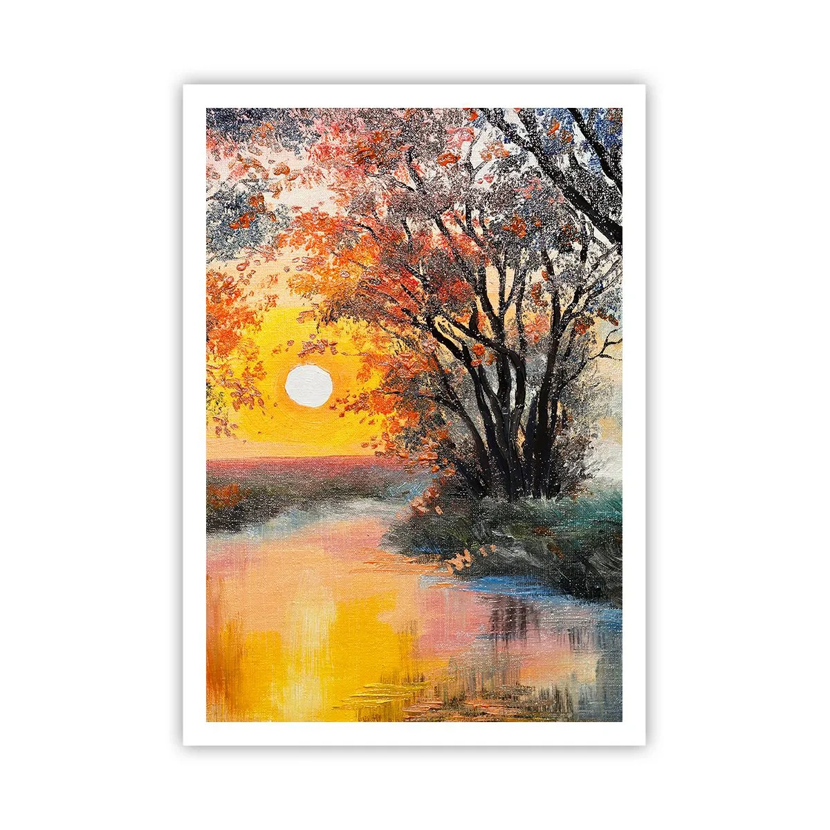 Póster - Ambiente otoñal - 70x100 cm
