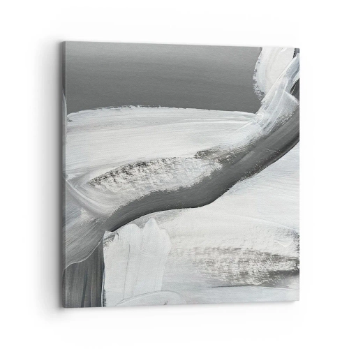 Cuadro sobre lienzo - Impresión de Imagen - Con movimientos decididos - 70x70 cm