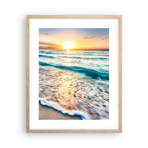 Póster en marco roble claro - Un espectáculo digno de ver - 40x50 cm