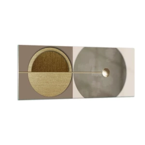 Cuadro sobre vidrio - Impresiones sobre Vidrio - Equilibrio perfecto - 100x40 cm