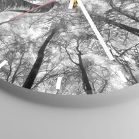 Esfera sin numeración, con rayas