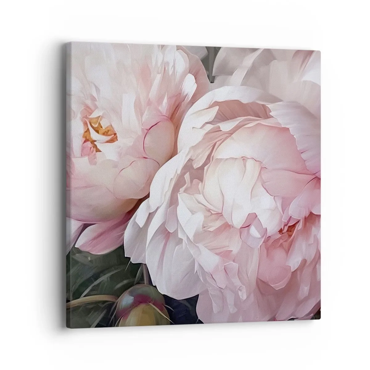 Cuadro sobre lienzo - Impresión de Imagen - En flor - 40x40 cm