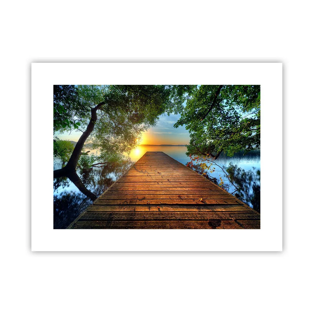 Póster - Tómate tu tiempo, siéntate - 40x30 cm