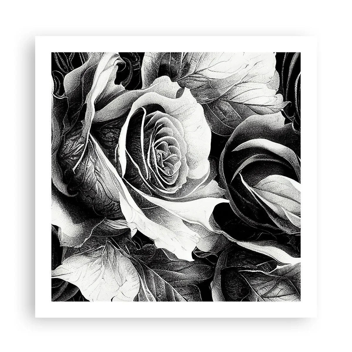 Póster - Siempre como una reina - 60x60 cm