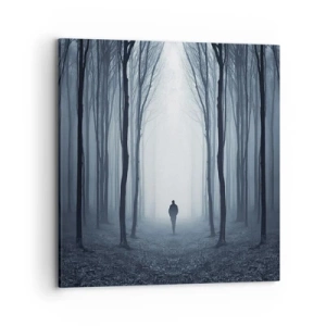 Cuadro sobre lienzo - Impresión de Imagen - Alto y claro - 70x70 cm