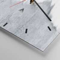 Esfera sin numeración, con rayas