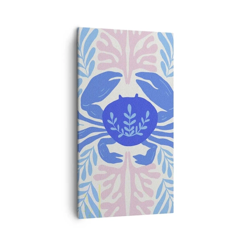 Cuadro sobre lienzo - Impresión de Imagen - Como una flor de mar - 45x80 cm