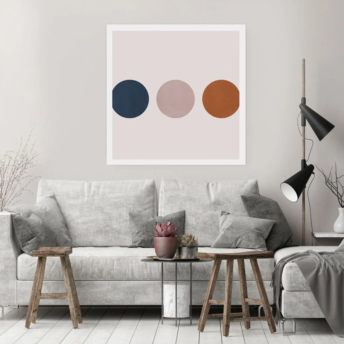 Póster - Símbolo de perfección - 40x40 cm