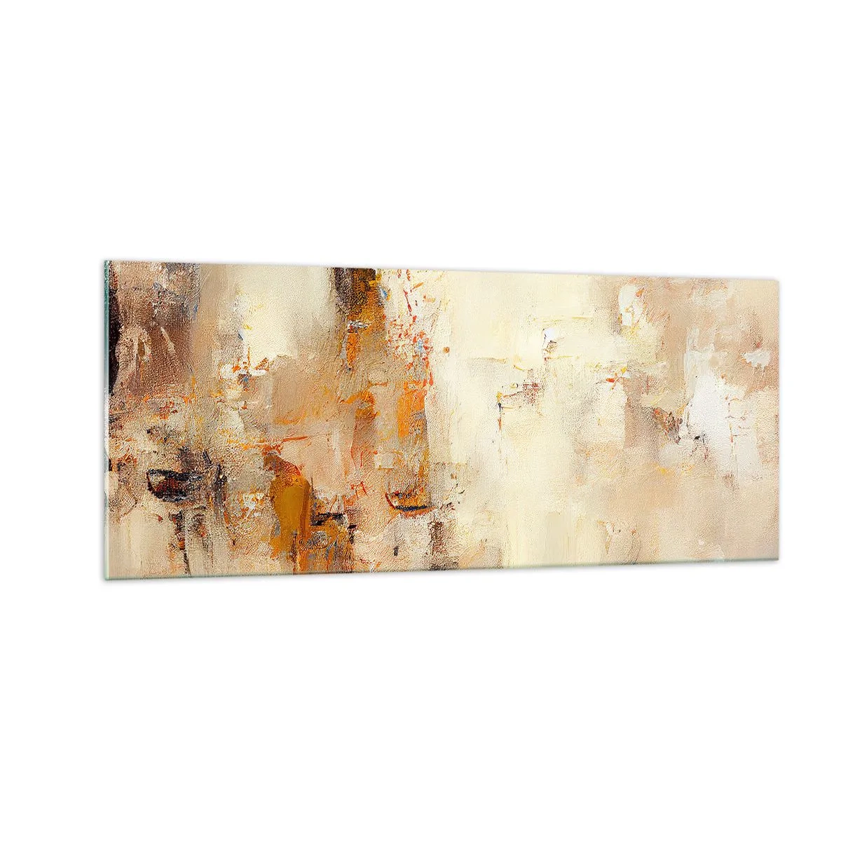Cuadro sobre vidrio - Impresiones sobre Vidrio - El alma del ámbar - 100x40 cm