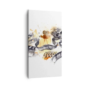 Cuadro sobre lienzo - Impresión de Imagen - En el país de los sueños - 55x100 cm