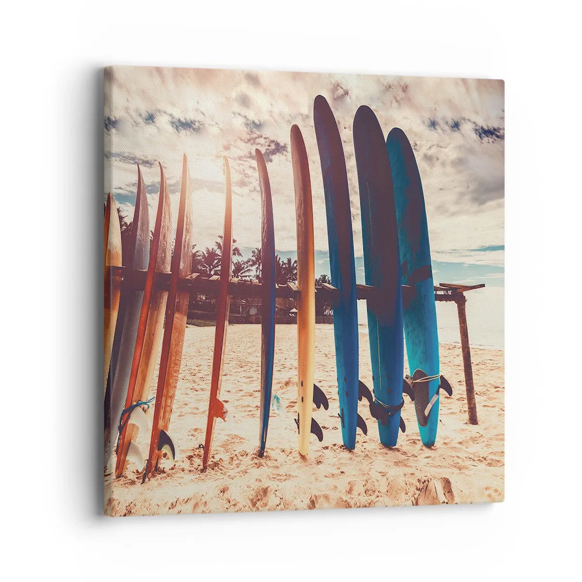 Cuadro sobre lienzo - Impresión de Imagen - Buenas noches, hasta mañana - 40x40 cm