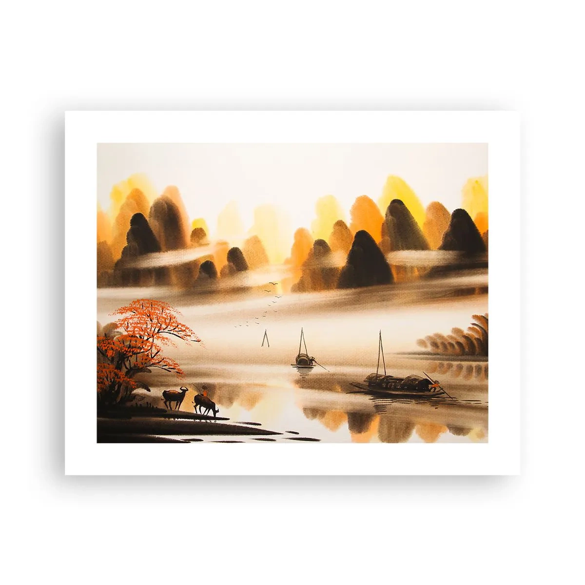 Póster - Más allá del Lejano Oriente - 50x40 cm