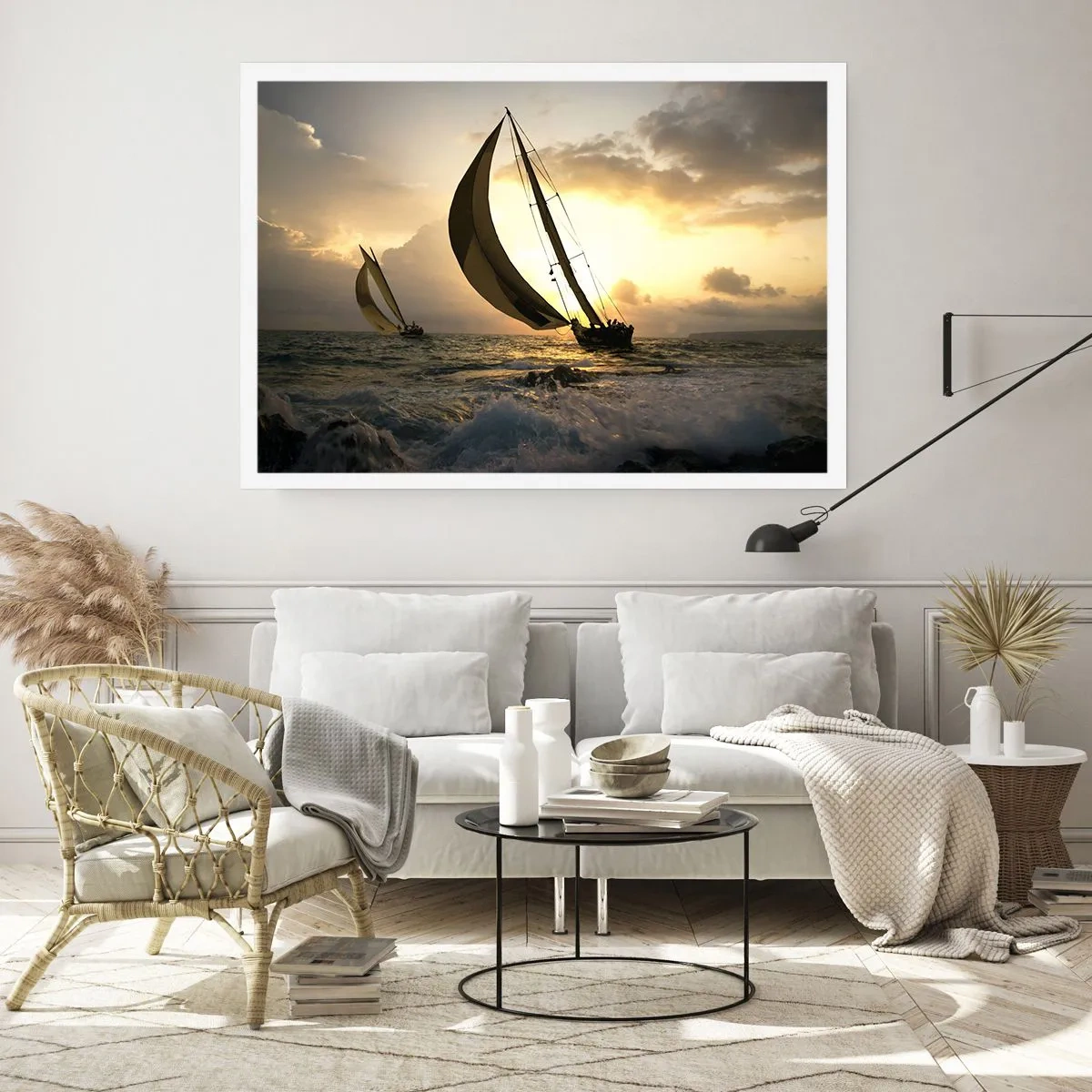 Póster - En contra y a favor del viento - 50x40 cm