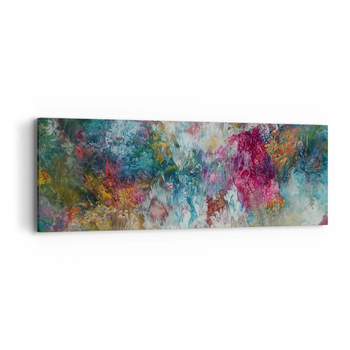 Cuadro sobre lienzo - Impresión de Imagen - En plena floración - 90x30 cm