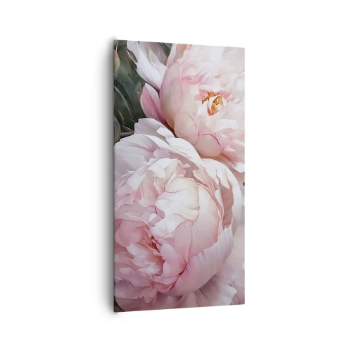 Cuadro sobre lienzo - Impresión de Imagen - En flor - 65x120 cm