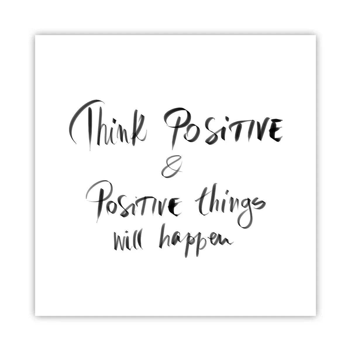 Póster - ¿Cómo vivir? - 50x50 cm