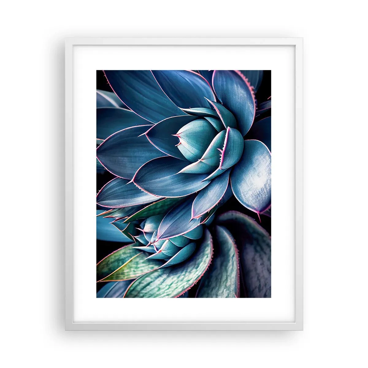 Póster en marco blanco - Fuerza vital - 40x50 cm
