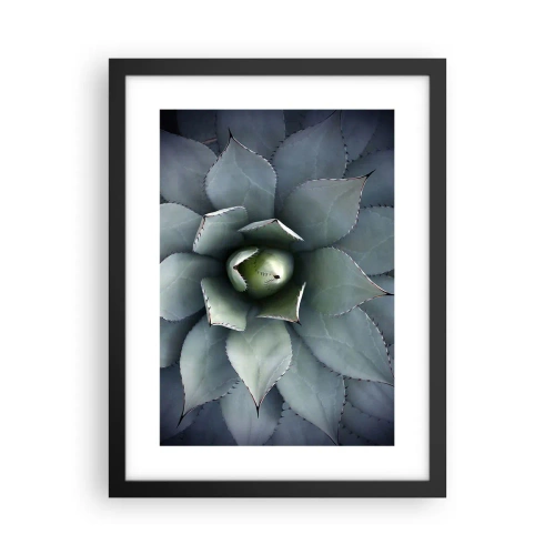 Póster en marco negro - Perfección natural - 30x40 cm