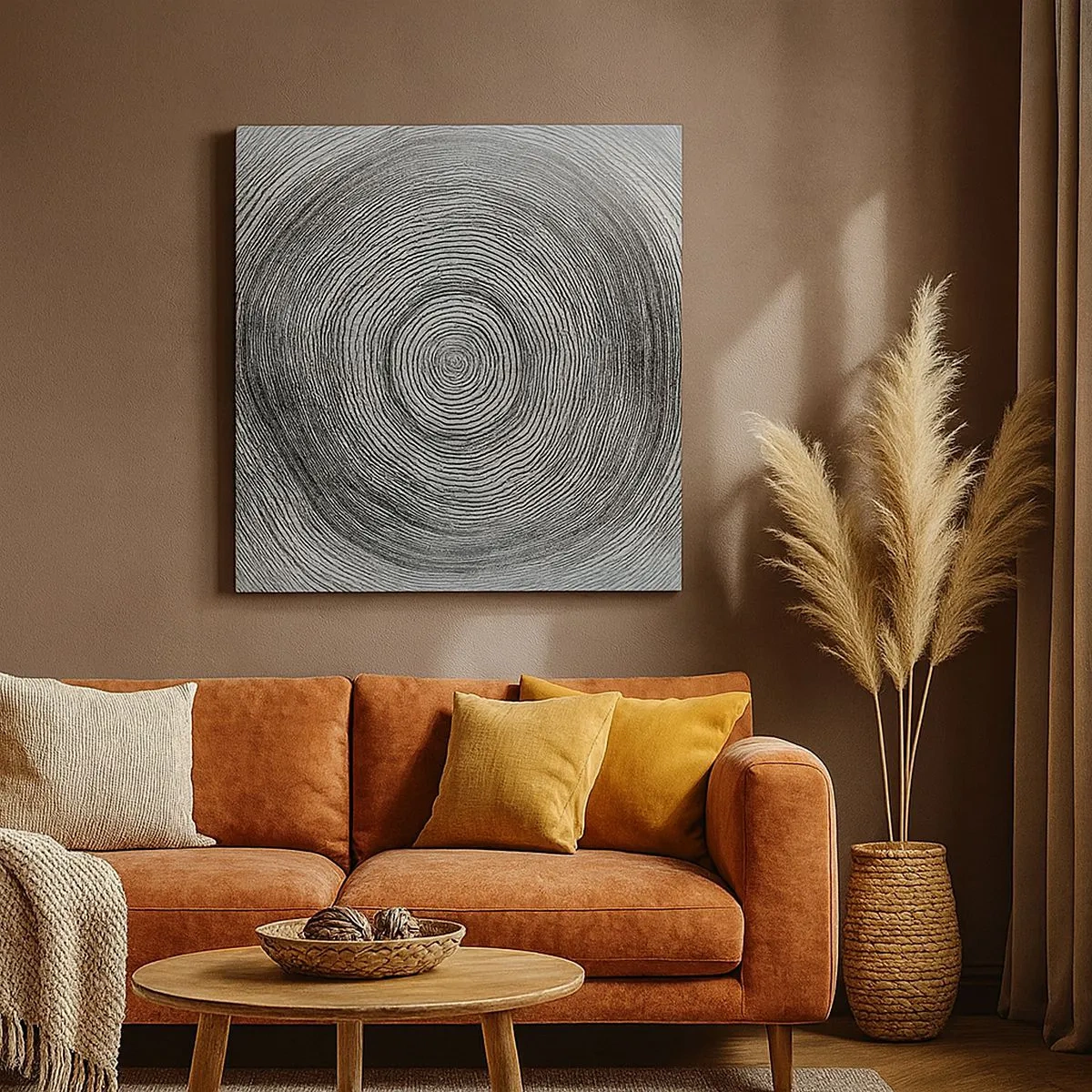 Cuadro sobre lienzo - Impresión de Imagen - El paso del tiempo - 30x30 cm