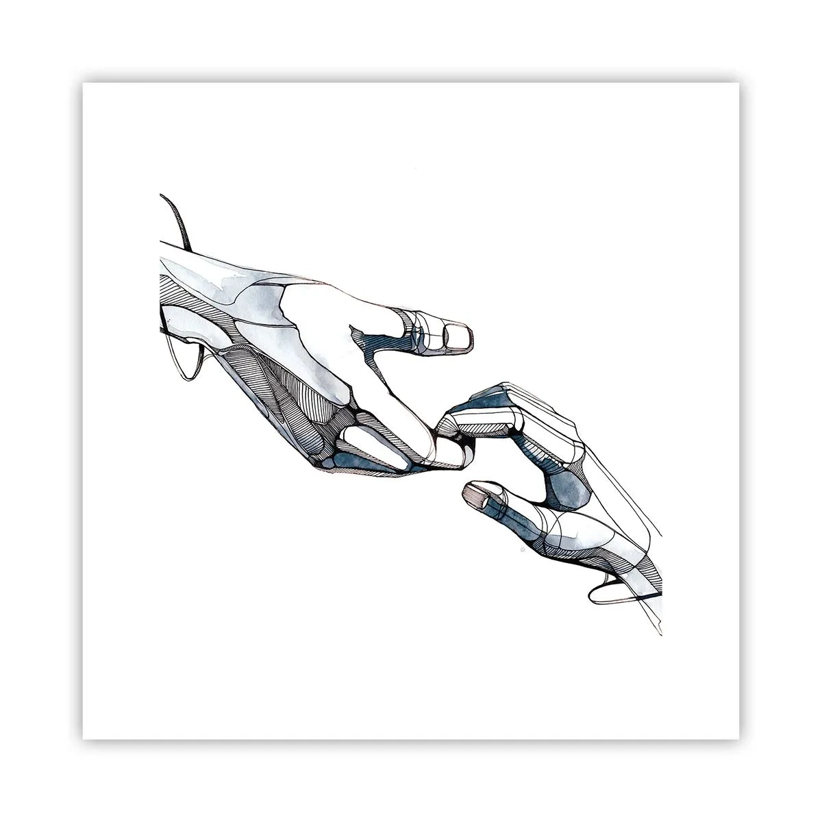 Póster - Un buen gesto - 30x30 cm